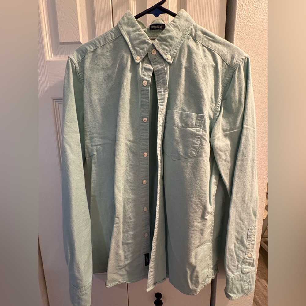 [3 for $20] American Eagle Outfitters Mint Green Seriously Soft Top